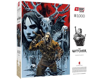 puzzle the witcher wiedzmin house of glass 1000 elementow jpg