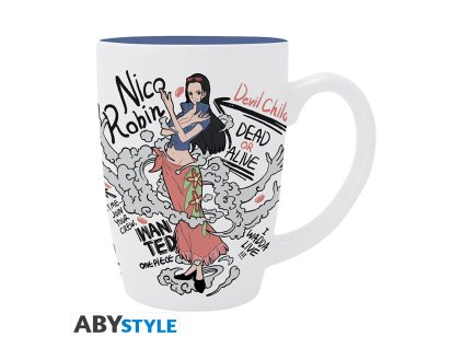one piece mug 400 ml nico robin box x2