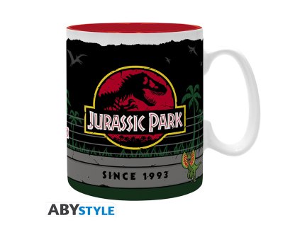jurassic park mug 460 ml dinosaur kingdom subli box x2