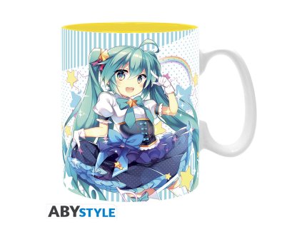 hatsune miku mug 460 ml miku melody subli box x2