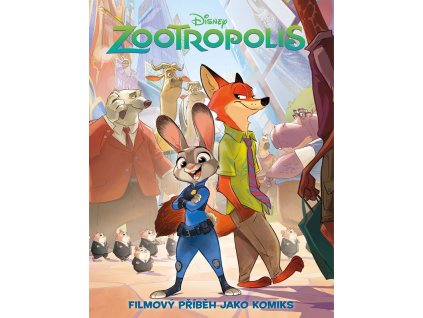 A101M0F0014379 zootropolis filmovy pribeh jako komiks 2d