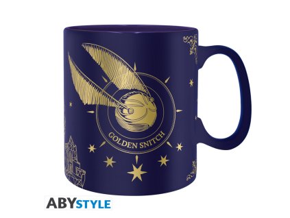 harry potter mug 460 ml golden snitch cardboard box x2