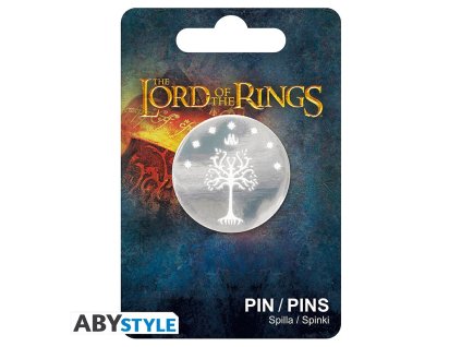 lord of the rings pin white tree x4