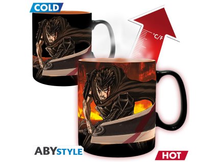 berserk mug heat change 460 ml berserk cardboard x2
