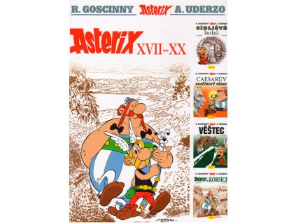 Asterix 17-20 (XVII-XX) - souborné vydání