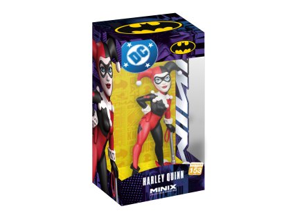 DC Comics Minix Figure Harley Quinn with Hammer 12 cm