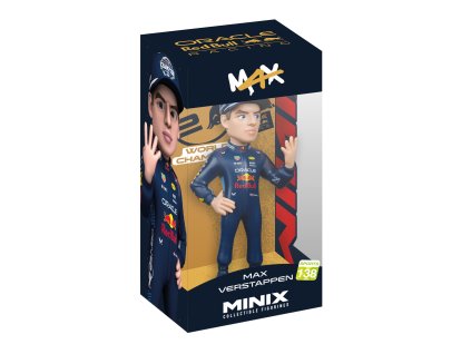 Red Bull Minix Figure Max Verstappen 4 Fingers 12 cm