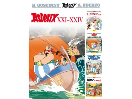Asterix 21-24 (XXI - XXIV) - souborné vydání