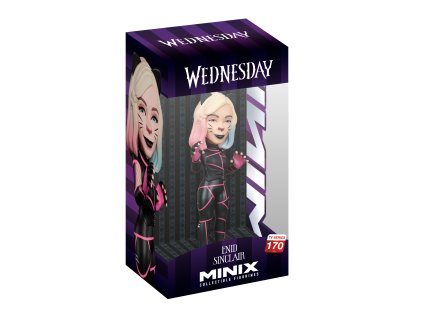 Wednesday Minix Figure Enid in Cat Suit 12 cm