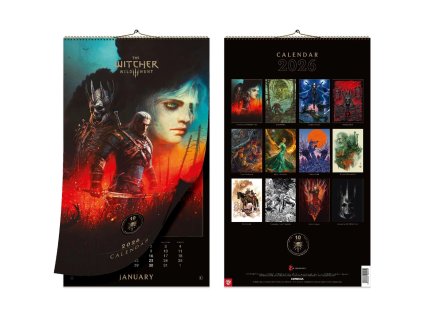 Witcher 3kalendar 10th anniversary