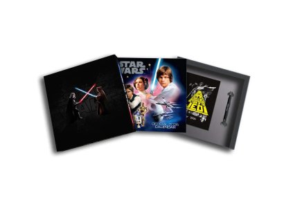 STAR WARS DÁRKOVÝ SET KALENDÁŘ 2026, PERO, DIÁŘ (CP)