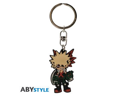 my hero academia keychain pvc bakugo x4