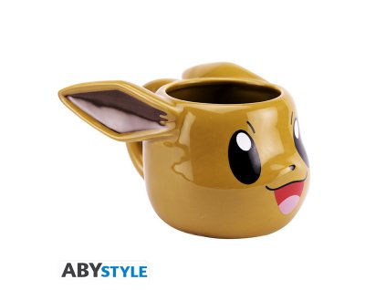pokemon mug 3d eevee x2