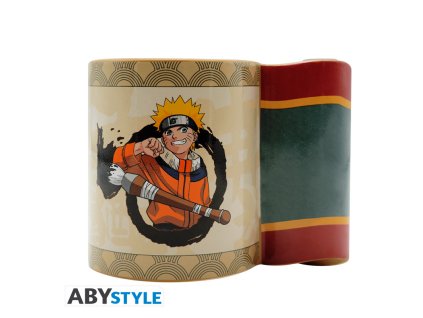 naruto mug 3d handle naruto scroll x2