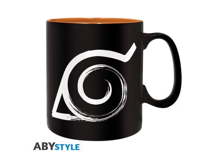 naruto shippuden mug 460 ml konoha cardboard box x2