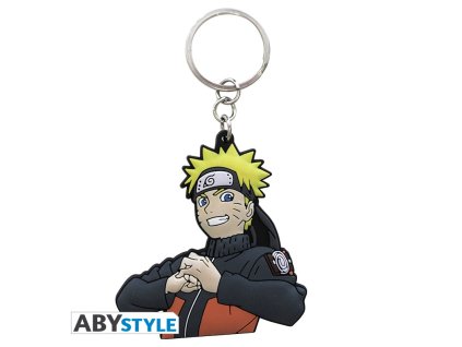 naruto shippuden keychain pvc naruto x4