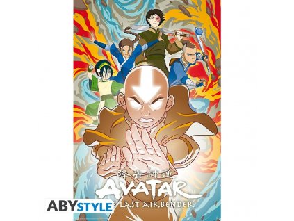 Avatar The Last Airbender plakát Mastery of the Elements 61 x 91,5 cm