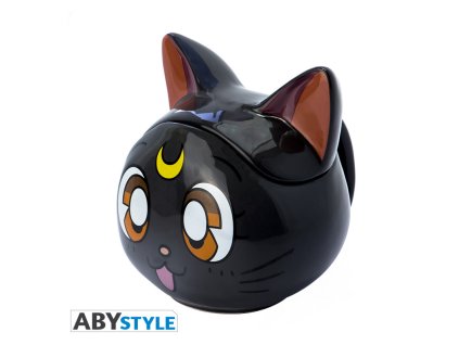 sailor moon mug 3d luna x2