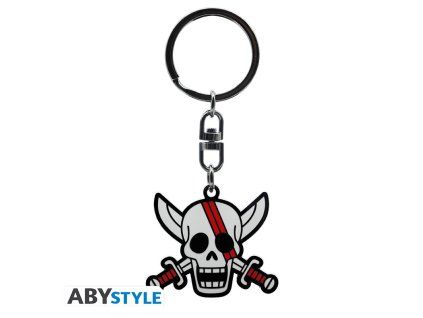 one piece keychain skull shanks x4 w13