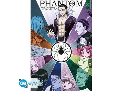 hunter x hunter poster maxi 915x61 fsc mix spider members