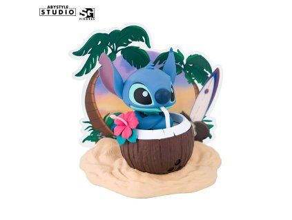 disney figurine stitch coconut x2