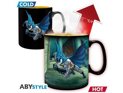 dc comics mug heatchange 460ml batman joker cardx2 w9 79