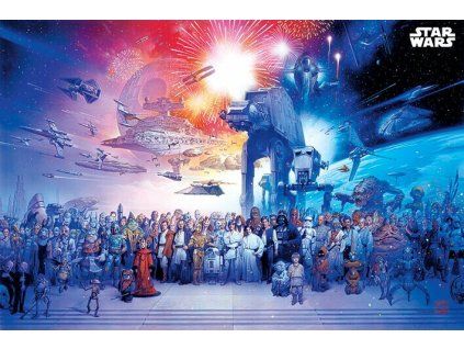 Star Wars plakát Universe 61 x 91,5 cm