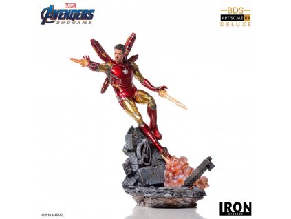 Avengers Endgame BDS Art Scale Statue 1/10 Iron Man Mark LXXXV Deluxe Version 29 cm