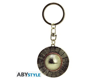 one piece keychain 3d luffy s hat x4