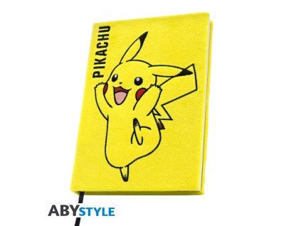 pokemon premium a5 notebook plush pikachu x4