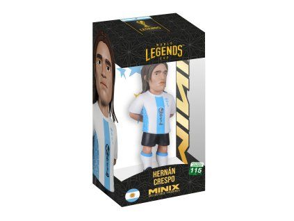 World Legends Cup Minix Figure Argentina Crespo 12 cm