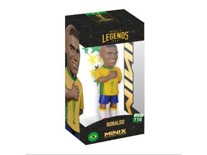 World Legends Cup Minix Figure Brazil Ronaldo 12 cm