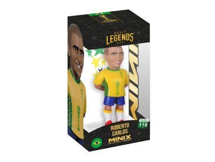 World Legends Cup Minix Figure Brazil Roberto Carlos 12 cm