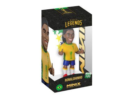 World Legends Cup Minix Figure Brazil Ronaldinho 12 cm