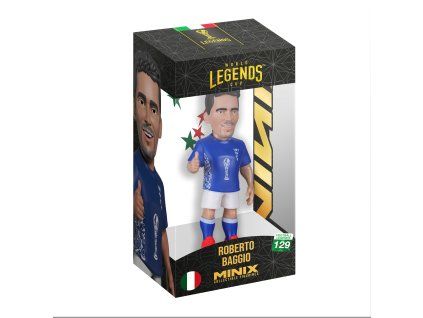 World Legends Cup Minix Figure Italy Roberto Baggio 12 cm