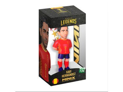 World Legends Cup Minix Figure Spain Xavi 12 cm