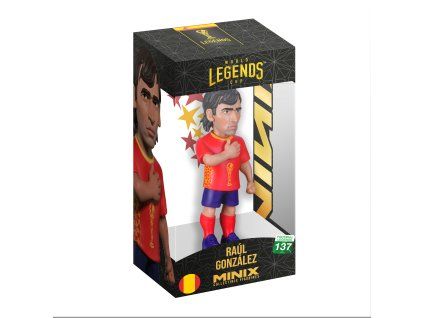 World Legends Cup Minix Figure Spain Raul 12 cm