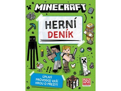 obalka Minecraft herni denik