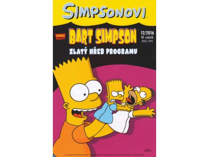 Bart Simpson 2016/12 - Zlatý hřeb programu