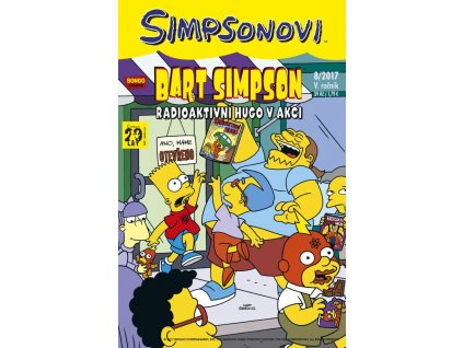 Bart Simpson 2017/08 - Radioaktivní Hugo v akci
