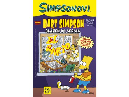 Bart Simpson 2017/10 - Blázen do Sergia