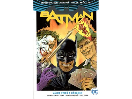 Batman (Znovuzrození hrdinů DC) 04 - Válka vtipů a hádanek CZ obálka