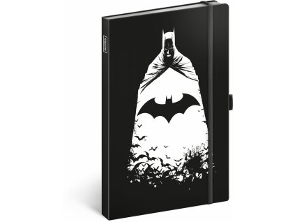 Batman blok Black White Siluethe linkovaný 13 x 21 cm