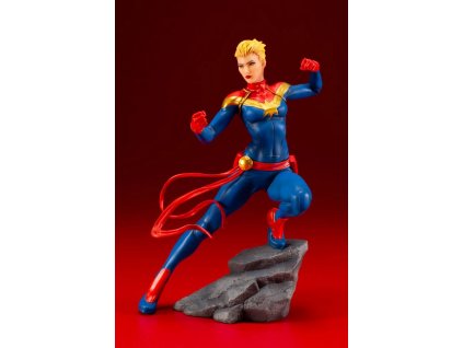 Captain Marvel 1/10 Marvel Universe Avengers Series ARTFX+ PVC Statue 17 cm