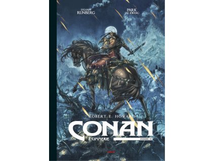 Conan z Cimmerie - Svazek 3. (obálka - modré pozadí)