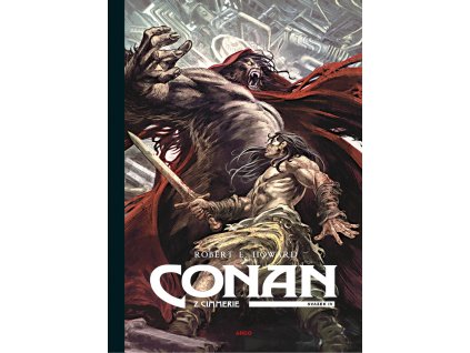 Conan z Cimmerie - Svazek 4. (obálka - rudý plášť)