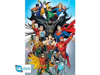 DC Comics plakát Rebirth 61 x 91,5 cm