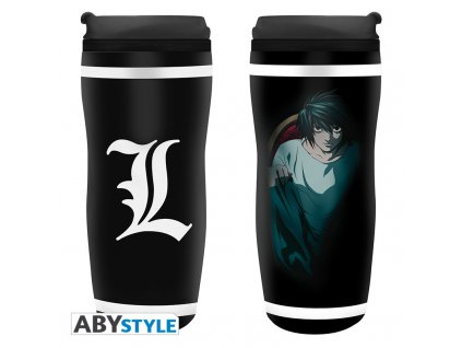 Death Note cestovní hrnek L