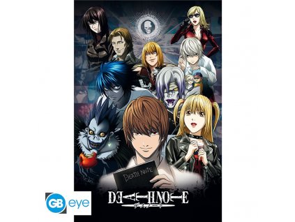 Death Note plakát Protagonists 61 x 91,5 cm
