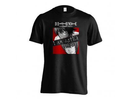 death note camiseta i am justice